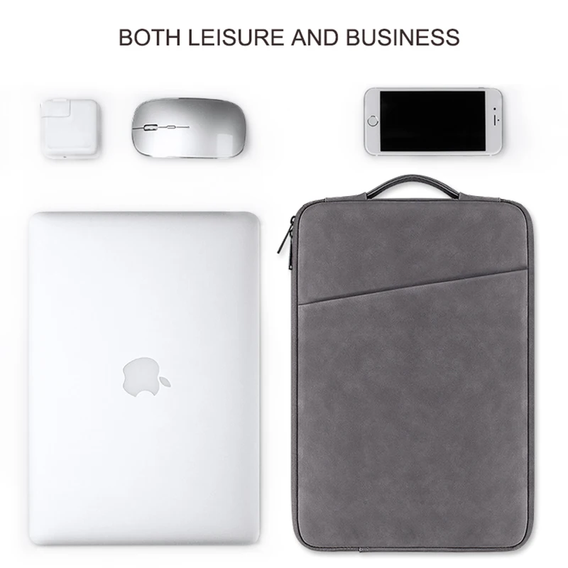 Ноутбук рукав Macbook чехол для ноутбука 15,4 14,1 13,3 дюймов бизнес водонепроницаемый ноутбук сумка для ASUS hp acer Xiaomi lenovo Dell