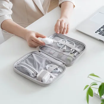 

Portable Digital Bag Home Gadgets Storage Package Women Travel Data Line Power Bank Headset Charger Organizer Pouch Accessories