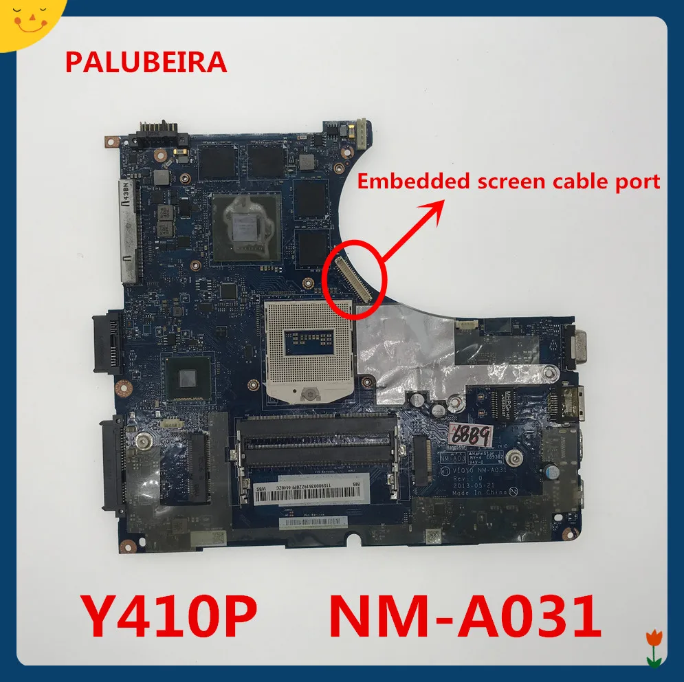 11S90002914 для lenovo Y410P материнская плата для ноутбуков pc материнская плата с GT750M 2GB VIQY0 NM-A031