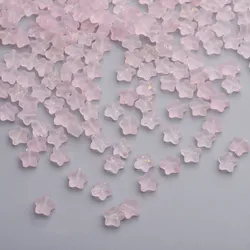 Frosted Gradient Star Beads - 8mm Czech Glass Loose Spacers for Jewelry Making & DIY Accessories, 50-Pack (8)