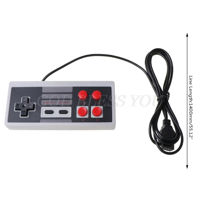 4 Button Controller Gamepad For Coolbaby TV Handheld Video Game 9 Pin Console Drop Shipping