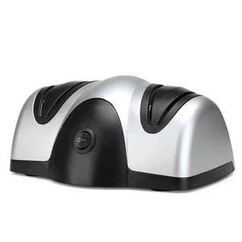 

EU Plug Electric Knife Sharpener Multifunction Fast Grindstone Electric 2 Stage Sharpener Diamond Ceramic Sharpener