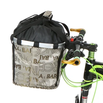 

Small Pet Cat Dog Carrier Bag Folding Bike Basket Detachable Bicycle Handlebar Front Basket Cycling Front Bag Handbag