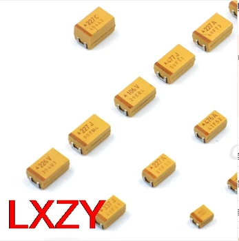 

Free Shipping Tantalum Capacitive 10uf 100uf 47uf 470uf 220uf 22uf 6.3/10/16/35V Tan-mlcc SMD inductance