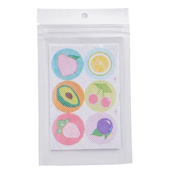 

5Packs Mosquito Killer DIY Mosquito Repellent Stickers Patches Smiling Face Drive Midge Citronella Oil Cartoon