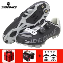 Sidebike велосипедная обувь sapatilha ciclismo mtb Мужская обувь для горного велосипеда Ультралегкая самозакрывающаяся велосипедная обувь Sapatos de ciclismo
