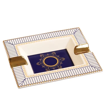

Cigar Ashtrays Holder Ceramic(Hold 2 Pcs) Ashtrays for Cigar Smoking Ashtray Cigar Accessories Lighters & Smoking Accessories