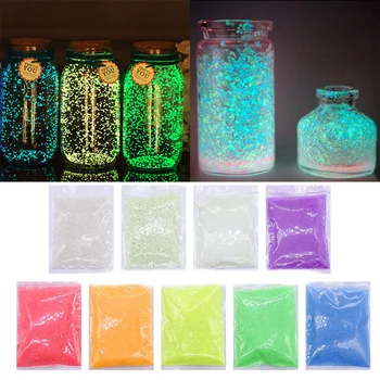 

Colorful Luminous Sand Glowing Gravel Party Bright Paint Star Wishing Bottle Aquariums Fluorescent Particles Noctilucent Sand