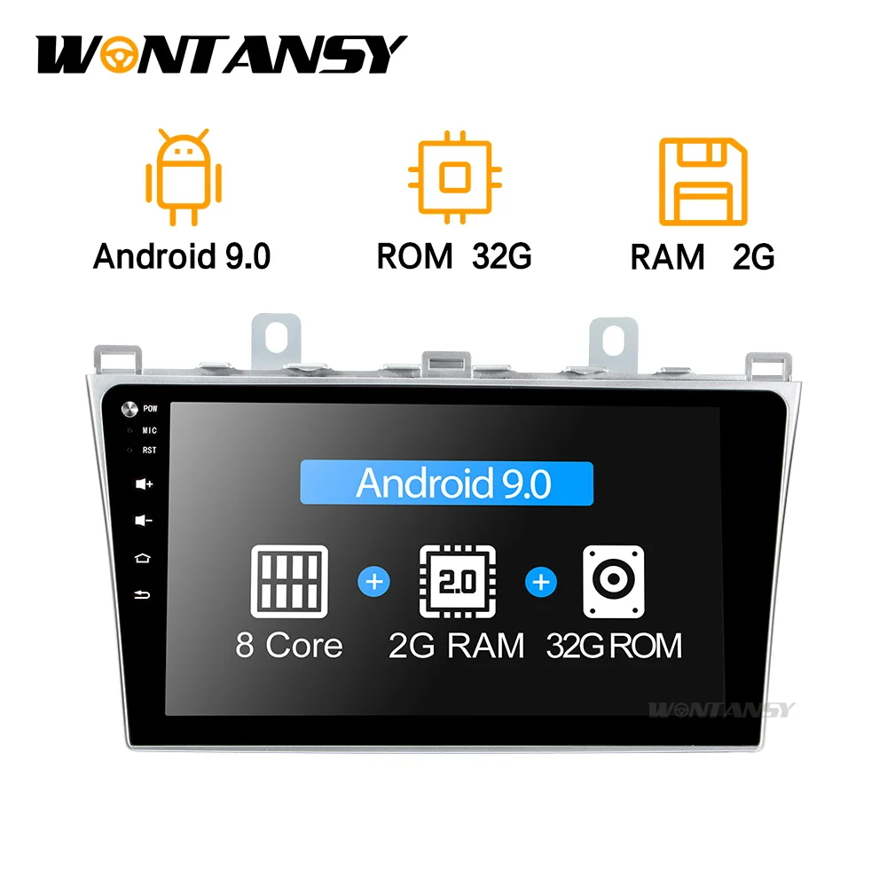 

Wontansy android 9.0 car dvd for Mazda 6 2008 2009 2010 2011 2012 2013 2014 Radio Audio GPS Multimedia Player