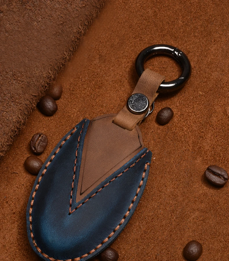 Сандалии из натуральной кожи, сделанные вручную ключ дистанционного управления чехол сумка для Nissan 370Z Altima GT R Maxima Murano Rogue sentra