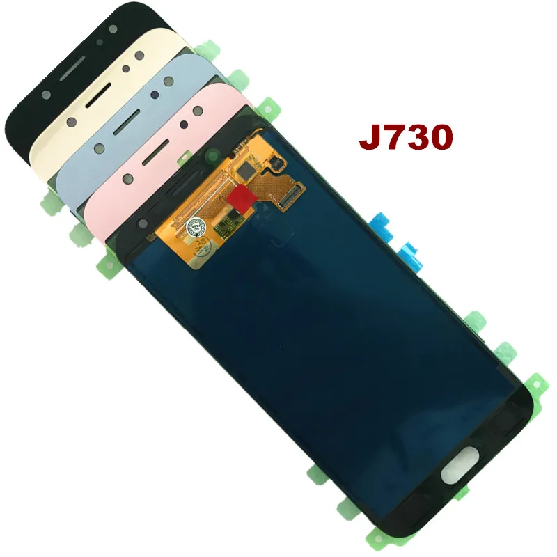 TFT J730 LCD для Samsung Galaxy J7 Pro 2017 J730F телефон ЖК-дисплей с кодирующий преобразователь