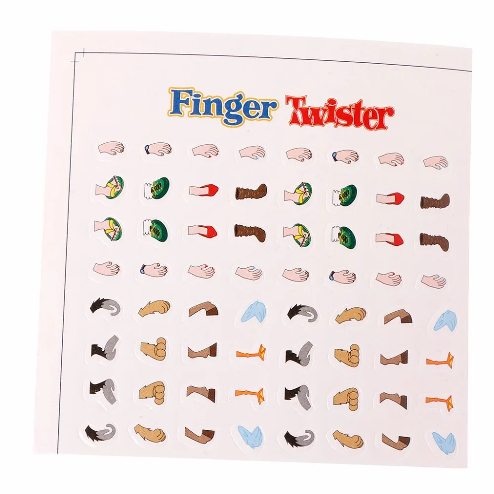 Забавная пальчиковая доска твистер игра мини стол Детские игрушки: бинокль и Лупа подарок на день Святого Валентина