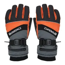 Теплые лыжные перчатки Warmspace, зимние, USB, теплые, электрические, тепловые перчатки, водонепроницаемые, с подогревом, на батарейках, для МО