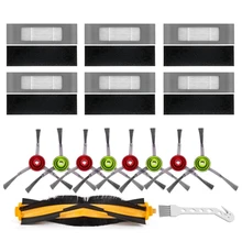 

Replacement Part Kit for Ecovacs Deebot OZMO 920, 950, T5, T8 AIVI Robot Vacuum Cleaner Main Brush Side Brush Filter