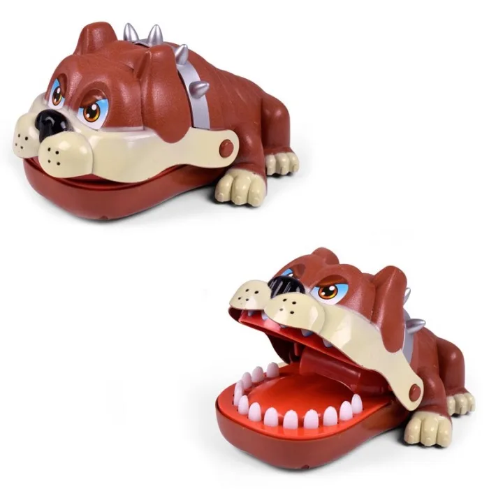 Горячая забавная мультяшная собака крокодил, Акула игрушки рот стоматолога укус палец Новинка игра игрушка для детей, отправить маленький подарок