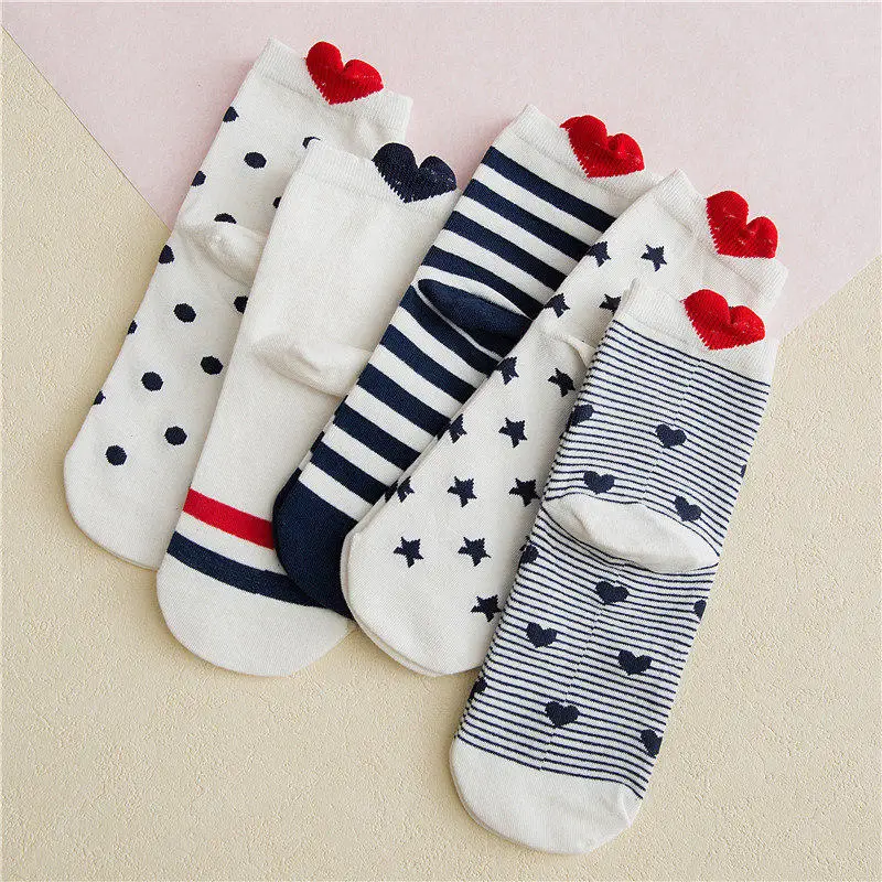 1 KingDeng Лодыжки Мультфильм Теплые Носки Для Женщин Зима Harajuku Kawaii Art Розовый Милый Носок Для Девочек Уличная Одежда Корейский Стиль Женщины - Цвет: 1