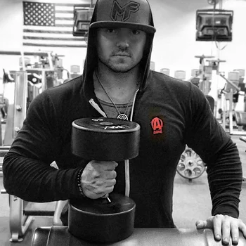 

Animal Spring autumn Bodybuilding Hoodies Men Gym clothing Sweatshirt Long Sleeve Cotton Sportwear Fitness Pullover sweat homme