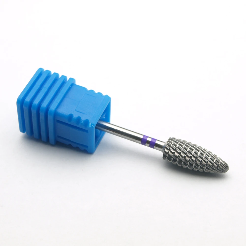 Einfach Nail Große Hartmetall Nagel Bohrer Bits 3/32 "Tornado Hartmetall Bit Fräser Für Maniküre Pediküre Nägel Zubehör Werkzeuge – Detail 3