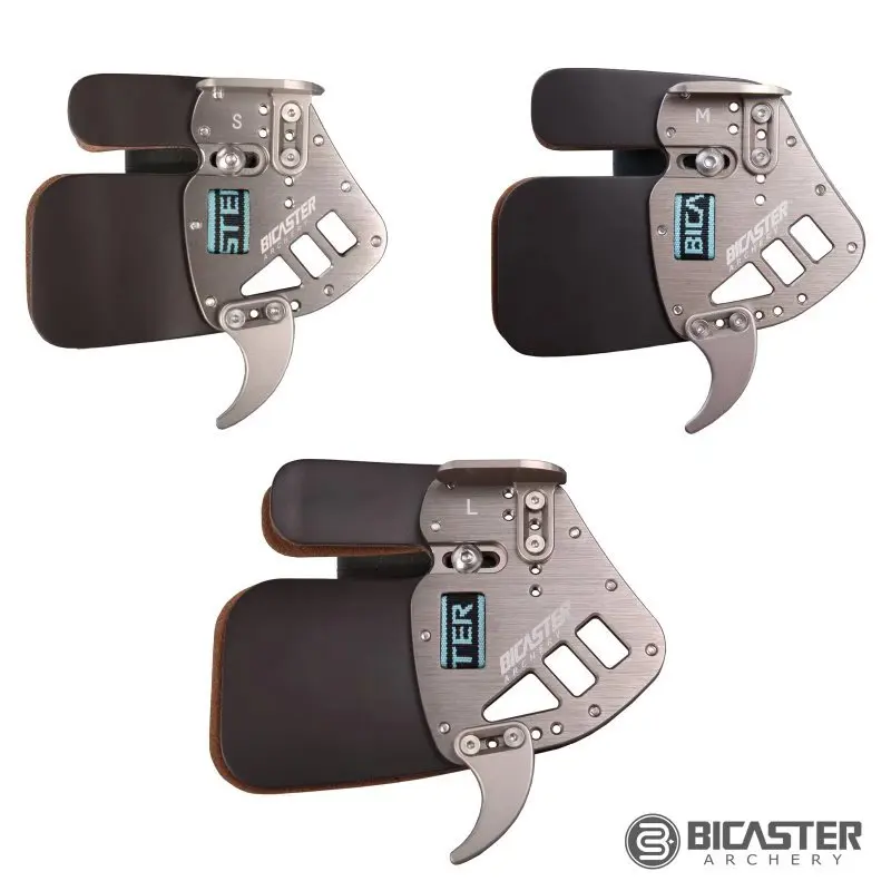 Стрельба из лука Bicaster защитная накладка натуральной кожи + алюминий S/M/L для