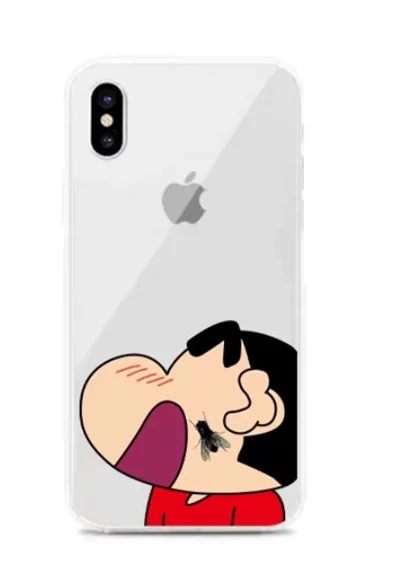 4 Мультяшный чехол для телефона Crayon Shin-chan для iPhone 11 Pro MAX X XR XS MAX чехол для iPhone 7 8 6 6s plus Мягкий Прозрачный чехол из ТПУ - Цвет: 4