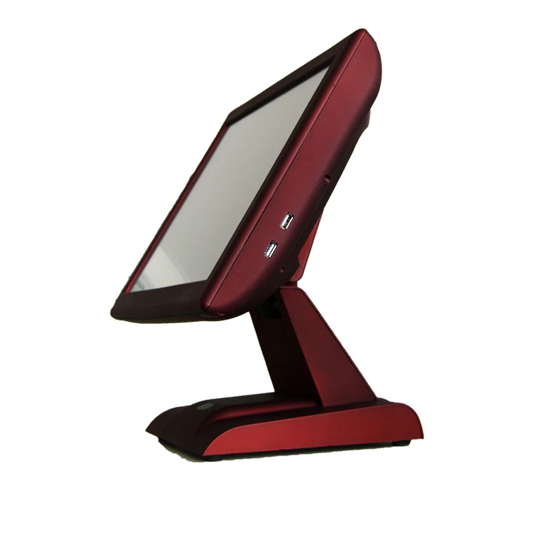 Pos система машина touch15inch резистивный сенсорный экран и MSR для продажи