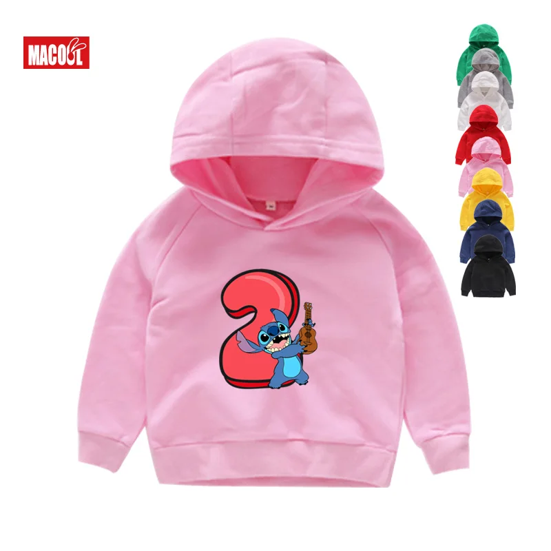 

Boys Hoodies Sweatshirts Cartoon Stitch and Lilo Pikachu Print Hoodies 6T Kids Funny Clothes Baby Winter Long Sleeve Sweatshirts