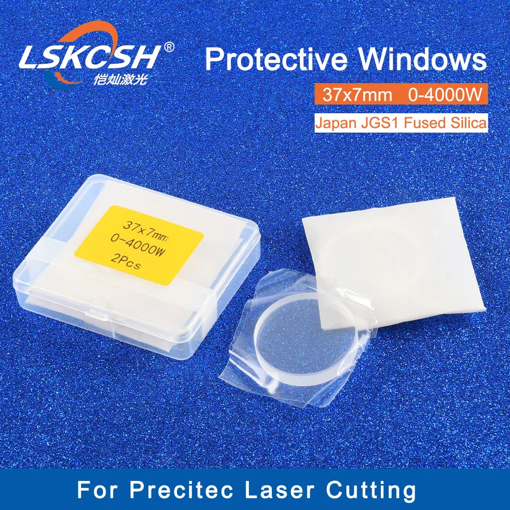 LSKCSH 6 шт./лот 37*7 мм лазерные защитные зеркала для окон precitec OG Y D37 d7 защитное стекло