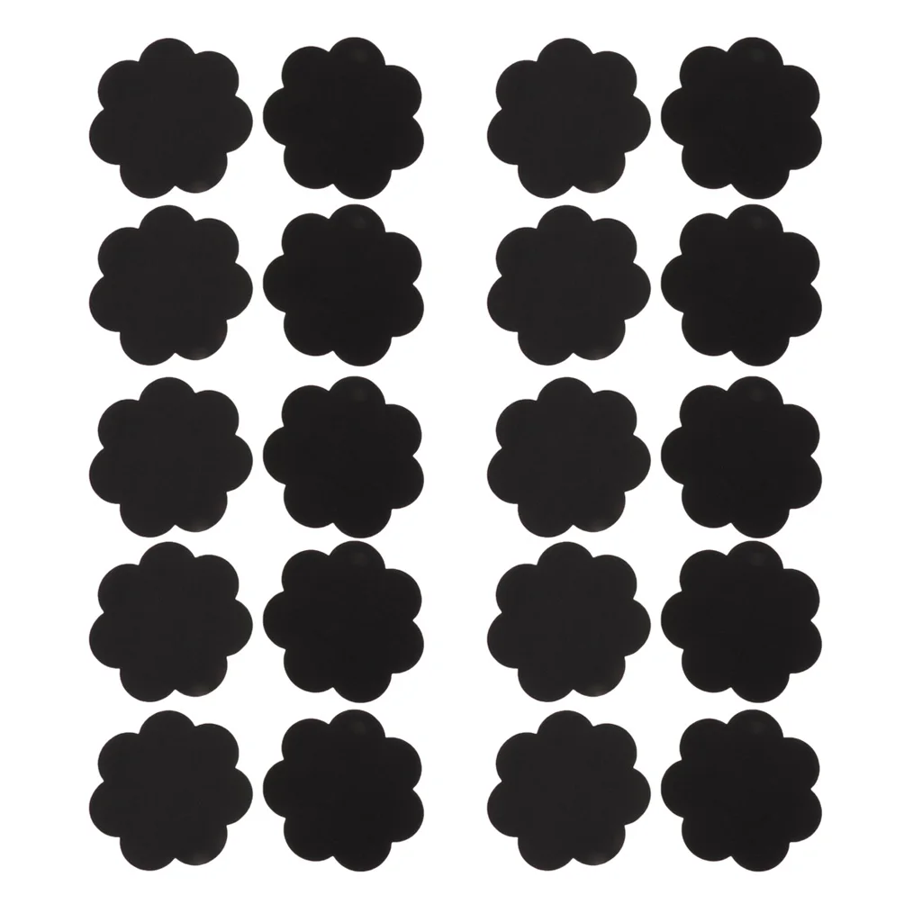 10 Pairs Ultra-thin Nippleless Petals Nipple Cover Adhesive Pasties for Women Disposable