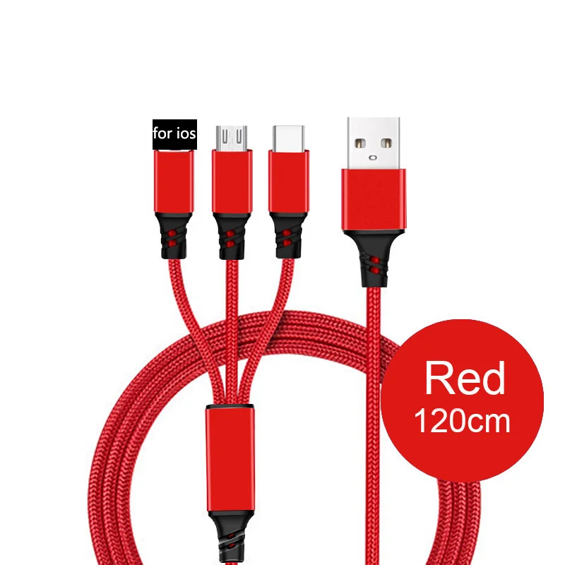 204-usb-Charging-Cable-3-In-1-Micro-USB-Type-C-Charger-Cable-for-Samsung-s9 4