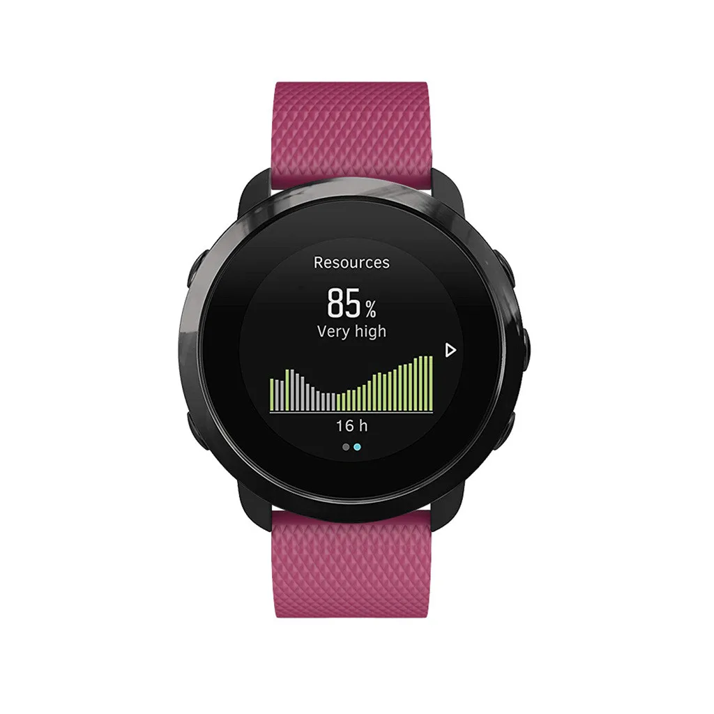 Большой Силиконовый ремешок для часов Браслет замена для SUUNTO 3 фитнес