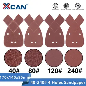 Sanding Pads For Ryobi Black And Decker Mouse 50pcs Sandpaper  40/80/120/180/240