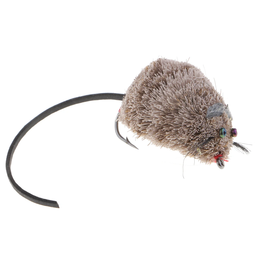 Fly Fishing Flies  Bass Pike Muskie Trout Mini Mouse Rat Fly Fishing Lures Accessories 