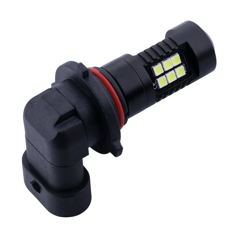 2 шт. 9005 9006 светодиодный фонарь лампы 21W1200LM 21SMD автомобиля ходовые огни 21 Вт 3030 чипы светодиодный фары дальнего света для Авто 12V 6000K белый свет