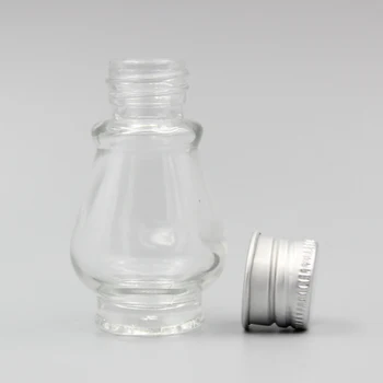 

10ml Clear Glass Bottle with Aluminum Cover ,Empty Bottle For Essential Oil