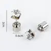 1Pc Women Stud Earrings Cubic Zirconia LED Female Square Luminous Stud Earrings for Party 5