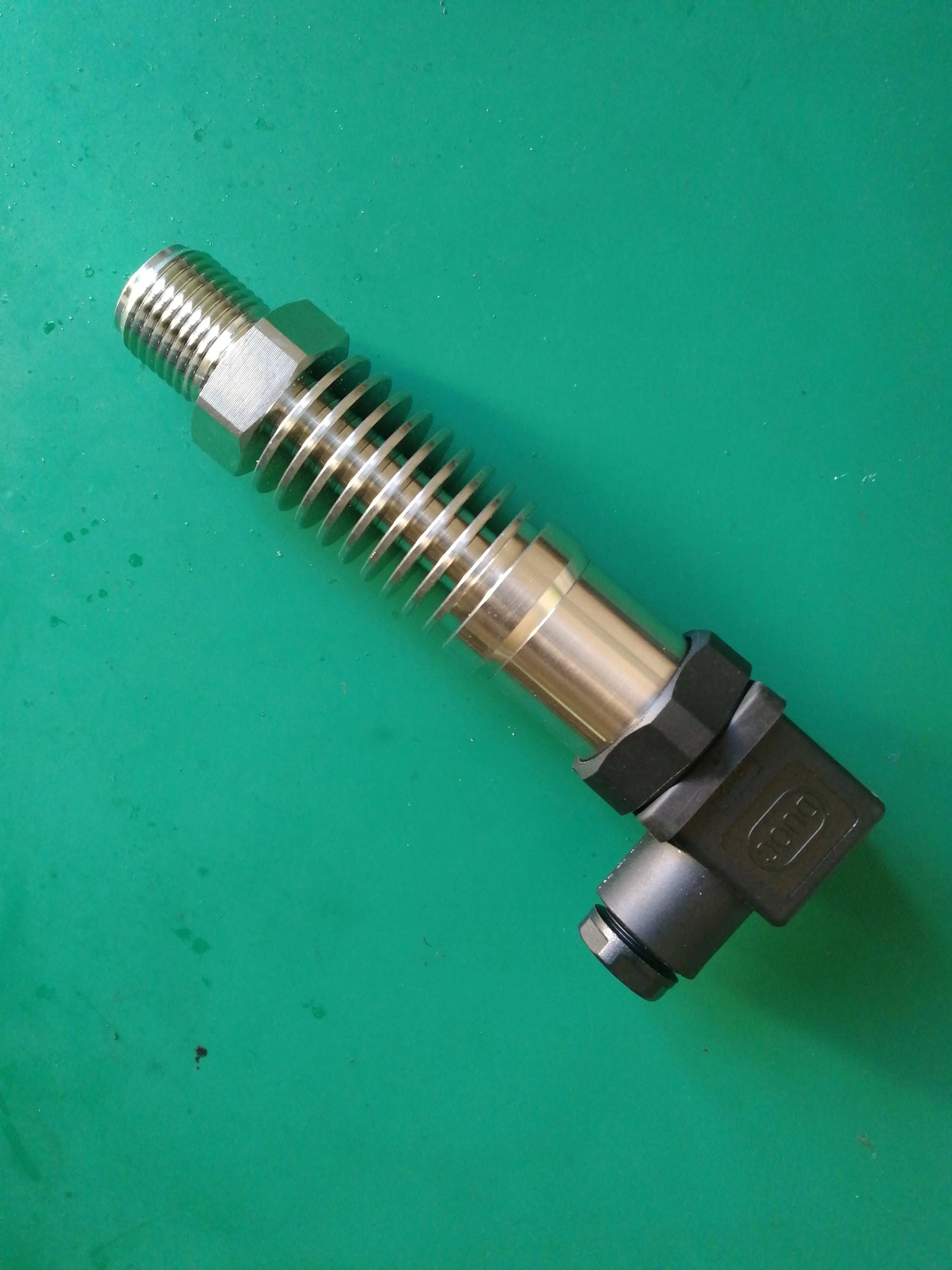 M20*1.5 Medium high temperature sensor DC24V transmitter 4~20mA Steam pressure transducer | Электронные компоненты и