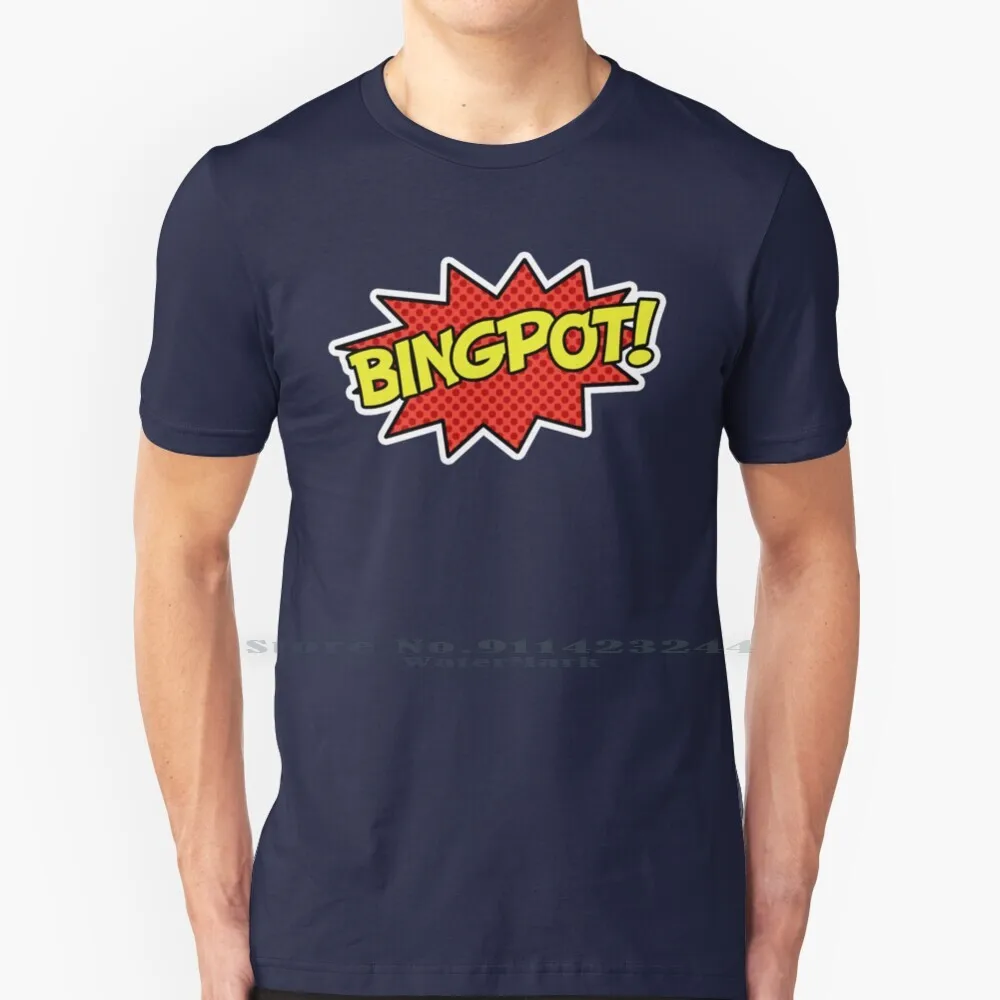 Bingpot! T Shirt Cotone 6Xl Brooklyn 99 Brooklyn Nine Nine B99 Jack Peralta Rosa Dilizer Raymond Holt Bingpow Nyc New Your City