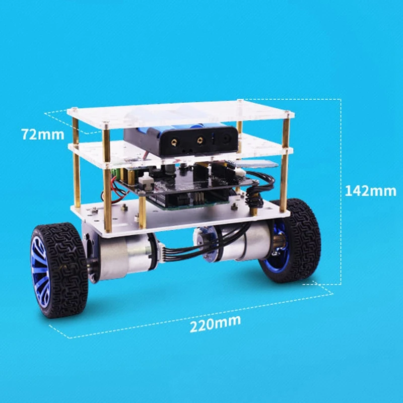 Open Source Programming Self-Balancing Car Diy Intelligent Robot Kit For Arduino Uno Balancing Car Us Plug