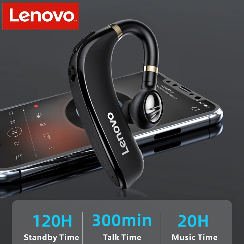 Беспроводные наушники Lenovo HX106 Bluetooth 5 0 IPX5 Водонепроницаемая гарнитура с
