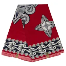 Настоящий воск Высокое качество Африканский Анкара голландский Африканский вощеная ткань горячая Распродажа дизайн для женщин платье