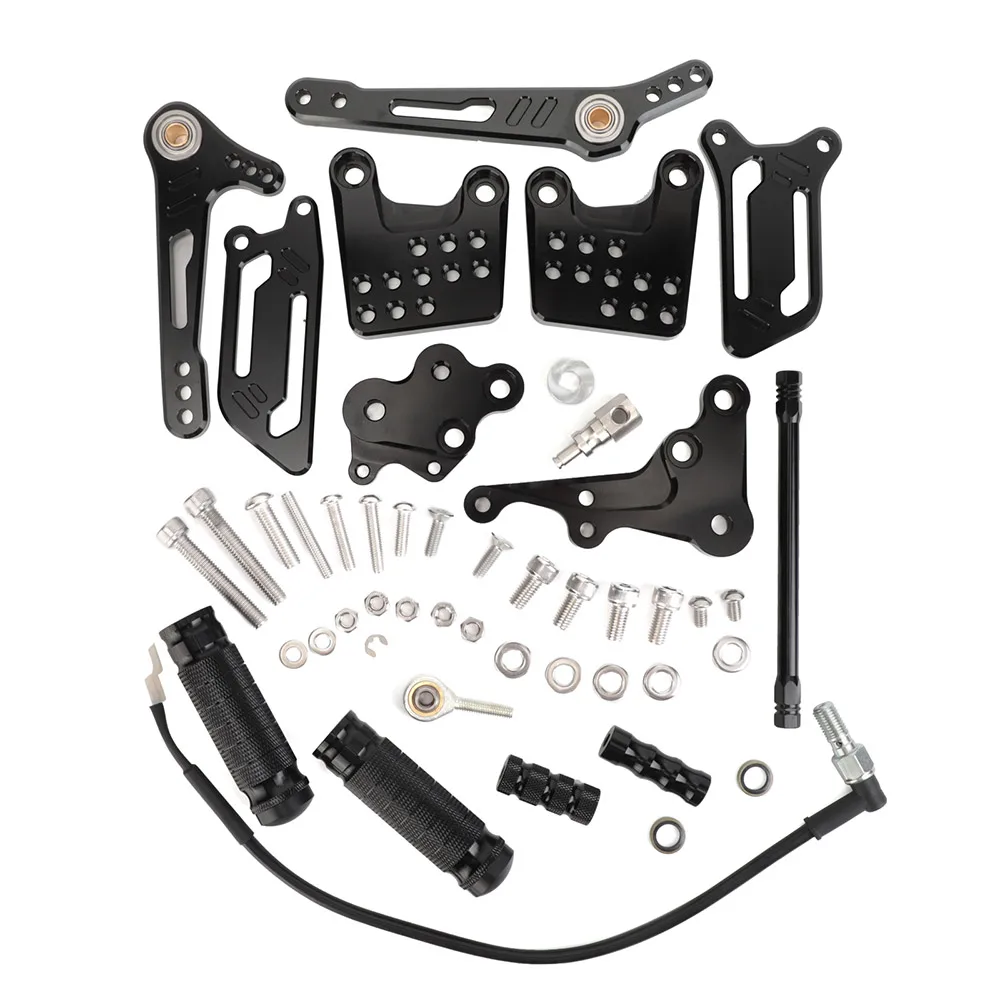 CNC Motorcycle Footrest Footpegs Foot Peg Pedal Rearset For Suzuki SV650 SV650S GSXR600 GSXR750 GSX1000 K1 D40