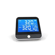 1pc Portable Air Quality Monitor Temperature Humidity tester CO2 Detector Classrooms Restaurants CO2 monitor PM2.5 Detection