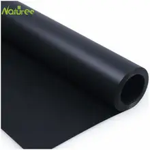 50 см* 1 м ПВХ черного цвета теплопередача Винил термопресс Футболка железа на HTV печати