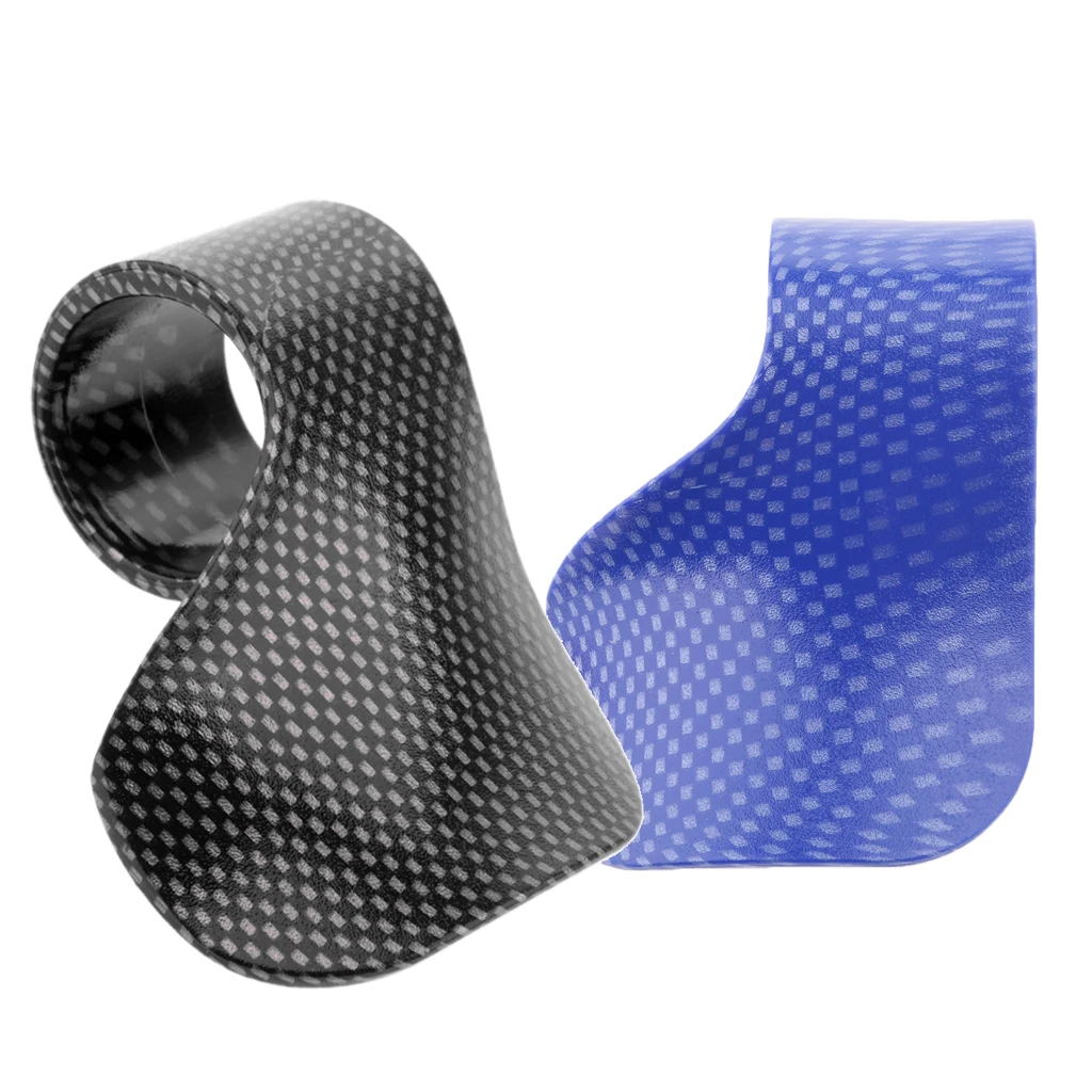 2pcs Motorcycle Handlebar Accessory Throttle Assist, Universal Fit for Motorcycles (Black+Blue)