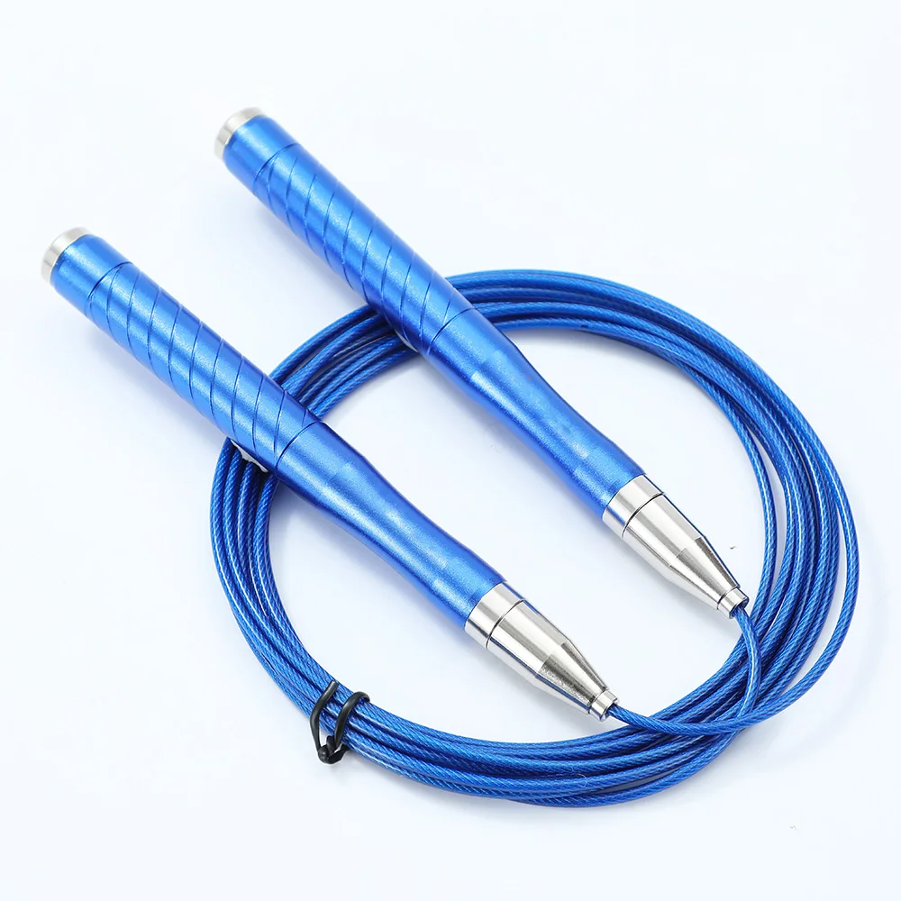 Jump Rope Crossfit Speed Jump Rope Adjustable Self-locking For MMA Boxing Fitness Workout Training With Carrying Bag