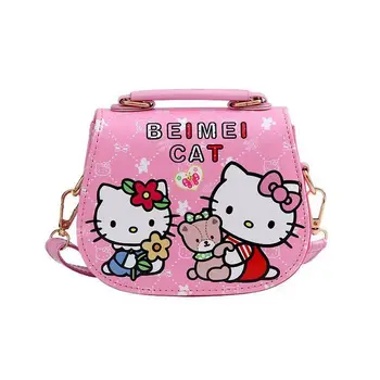 

Hello Kitty Cartoon Kids Girls Coins bags Totes Shoulder bags handbags purse