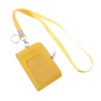 

Business Credit Card ID Badge Coin Purse Holder Neck Strap Lanyard Keychain M2EA