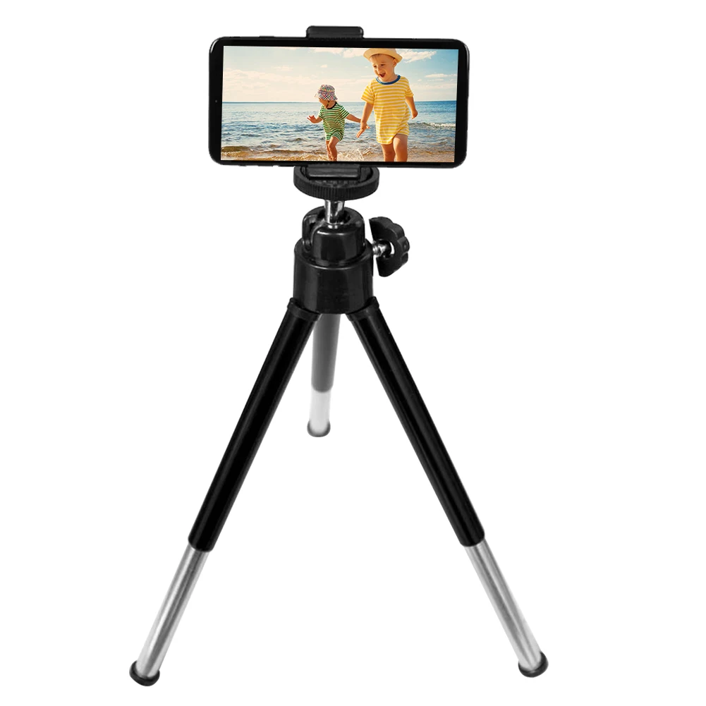 Digital Camera Mobile Phone Smartphone Foldable Mini Portable Tripod Holder for iPhone Samsung Xiaomi Huawei Mobile Smartphone