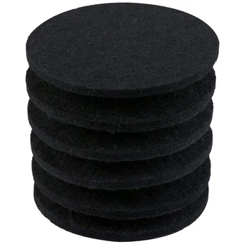 

6 Pack Thickened Compost Bin Filters Activated Carbon Filters for Kitchen Compost Bin Filters Replacement, 10 mm Thickness, 6.75