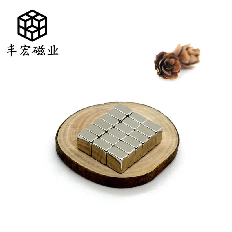 5*4*2 industrial performance small magnet square magnetic core nickel plating particle NdFeB strong N35 iron | Обустройство дома